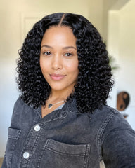 Jada | HD 2x6 5x5 6x6 Closure Wig Kinky Curly Glueless Bob Wig