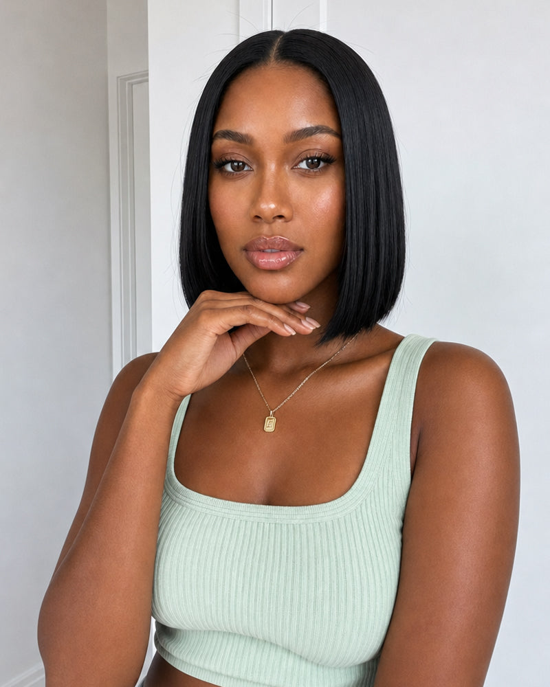 Alicia | HD 2x6 5x5 6x6 Closure Wig Glueless Bob Wig