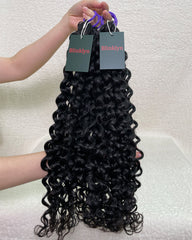 Water Wave Human Hair Miracle Knots Feather Crochet Hair