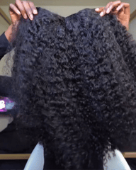 Maya | "Removable Sew-in" Kinky Curly V Part Wig U Part Wig