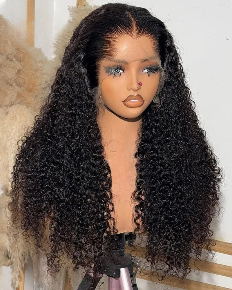 Aisha | Kinky Curly Hair HD Lace Frontal Lagos Hairline Wig
