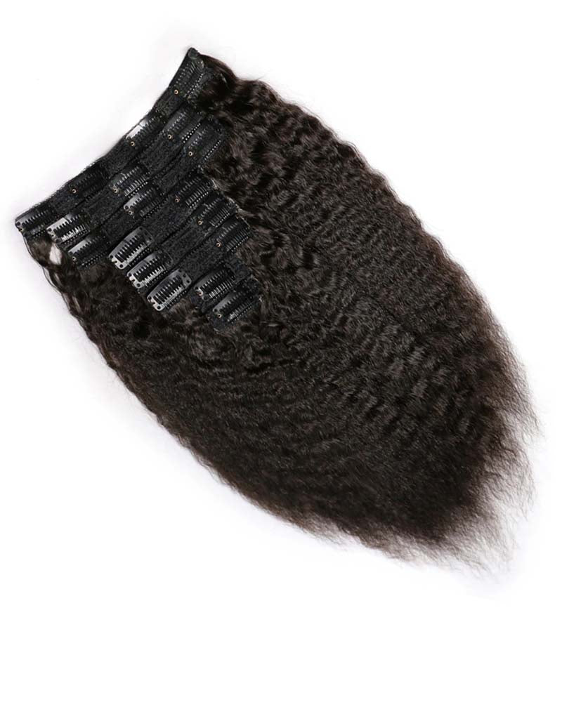 Kinky Straight Clip ins