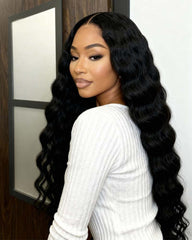 Dora | Loose Deep Wave Lace Frontal & Closure Glueless Wig