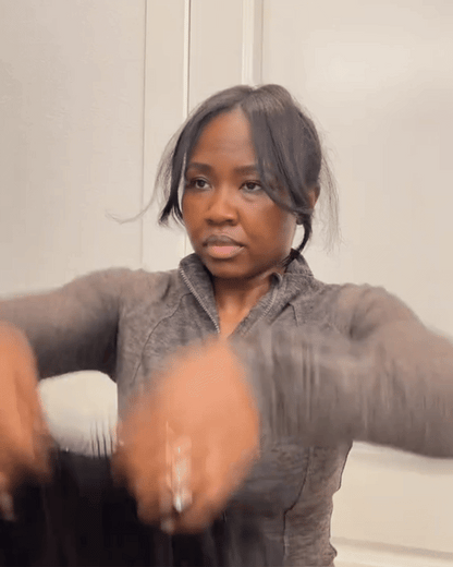 Yvonne | Perruque ondulée profonde amovible à coudre, raie en V, raie en U, demi-perruque rabattable