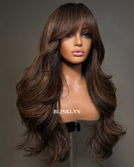 London | Mocha Brown Balayage HD Lace Raw Hair Wig