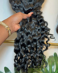 Burmese Curly Authentic Raw Hair Bundles