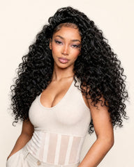 Chrissy | Luxury RAW HAIR Natural Curly HD Lace Frontal & Closure Glueless Wig