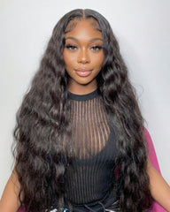 Kali | Luxury RAW HAIR Natural Wavy HD Lace Frontal & Closure Glueless Wig