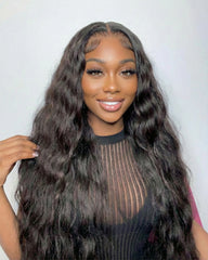 Kali | Luxury RAW HAIR Natural Wavy HD Lace Frontal & Closure Glueless Wig