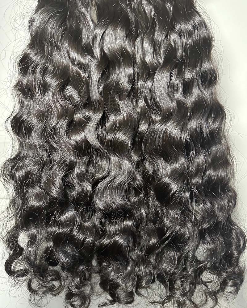 Extensions de cheveux naturels de luxe, authentiques et naturels