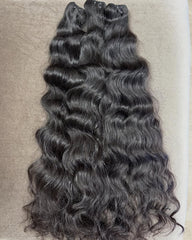 Natural Wavy Authentic Raw Hair Bundles