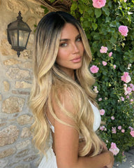 Alexis | Dark Roots Blonde HD Lace 13x6 Wig