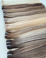 Blonde & Brown Pre-Colored Raw Hair Bundles