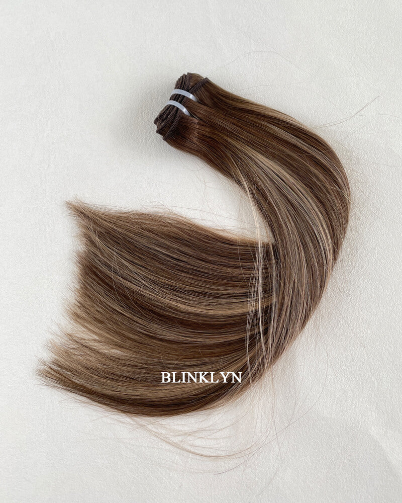 Latte Brown Balayage Raw Hair Bundle