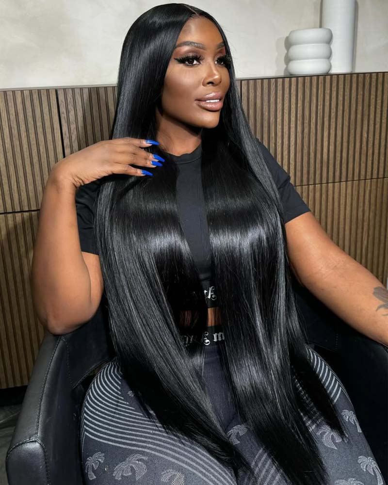 Narrolla | SDD Super Double Drawn Silky Straight HD Lace Frontal & Closure Glueless Wig