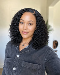 Jada | HD 2x6 5x5 6x6 Closure Wig Kinky Curly Glueless Bob Wig