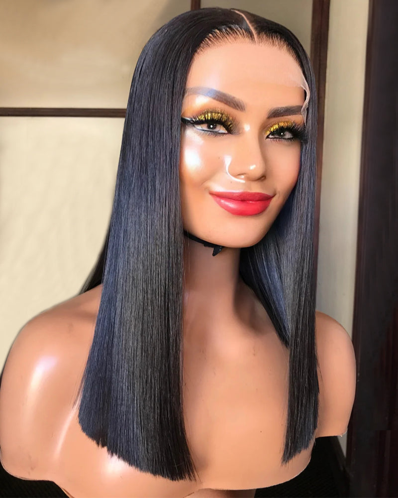 Sierra | SDD Silky Straight Jet Black HD Lace Glueless Wig