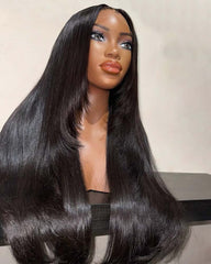 Sofia | Human Hair SDD Silky Straight Heavy Layers Glueless Wig