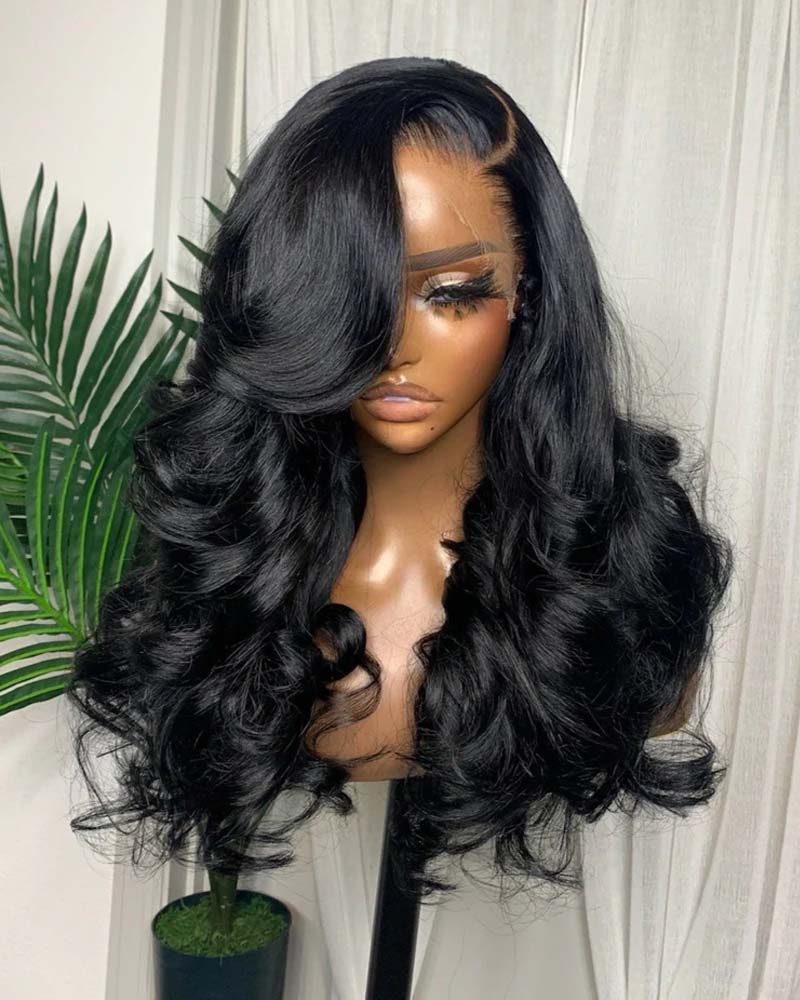 Lorinna | SDD Super Double Drawn Bounce Curl HD Lace Frontal & Closure Glueless Wig