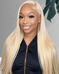 Maria | #613 Blonde HD Lace Straight Breathable Glueless Wig