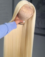 Maria | #613 Blonde HD Lace Straight Breathable Glueless Wig