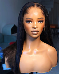 Tiwa | Straight Hair HD Lace Frontal Lagos Hairline Wig