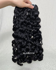Caribbean Curl Super Double Drawn SDD Virgin Hair Bundles