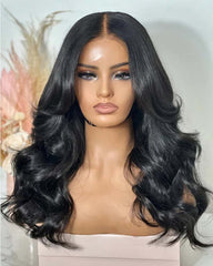 Rina | Custom Wig (3/4/5 Bundles) Body Wavy Hair HD Lace Glueless Wig