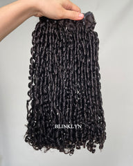 Mèches de cheveux vierges Island Curl Super Double Drawn SDD