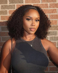 Laney | Perruque bandeau en cheveux humains afro crépus et bouclés