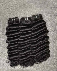 SDD (Super Double Drawn) THICK BUNDLES Loose Deep Wave Virgin Human Hair Bundles