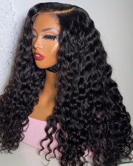 Kayla | Water Wave HD Lace Frontal & Closure Glueless Wig